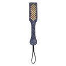 Sportsheets Cougar Nieten besetztes Paddle marine-blau