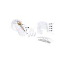 Hidden Desire Extreme Chastity Cock CageAcrylic Transparent