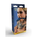 Silicone Penis Ball Gag Blue