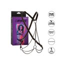 CalExotics Euphoria Collection Plus Size Multi Chain Harness Black