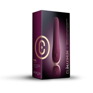 Rocks-Off Vibrator Climaximum Mia Burgundy  Lila