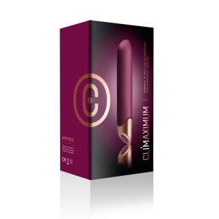 Rocks-Off Vibrator Climaximum Miyana Burgundy Purple