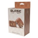 Blaze Elite Ankle Cuffs Cognac Vegan Leather