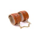 Blaze Elite Ankle Cuffs Cognac Vegan Leather