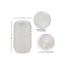 CalExotics Pop Sock Ribbed Transparent