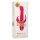 CalExotics Jack Rabbit Signature Heated Triple Fantasy Rabbit Pink