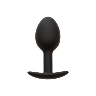 CalExotics Weighted Silicone Plug Black 3,25 cm