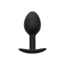 CalExotics Weighted Silicone Plug Black 3,25 cm