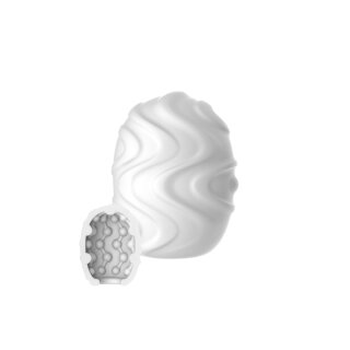 ToyJoy Hero Mini Masturbator Art White