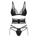 Obsessive Lobellis Dessous Set Schwarz XS/S