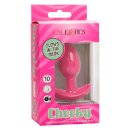 CalExotics Cheeky Vibrating Glow-In-The-Dark Butt Plug...