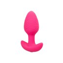 CalExotics Cheeky Vibrating Glow-In-The-Dark Butt Plug Small Glow in the dark