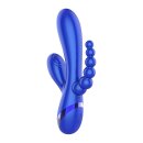 Xocoon Triple Love Vibrator Blue