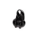 ToyJoy Manpower Penis Ring with Scrotum Holder Black