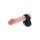 ToyJoy Manpower Penis Ring with Scrotum Holder Black