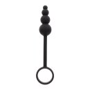 ToyJoy Manpower Anal Plug & Cock Ring Black