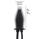 Hidden Desire Extreme Inflatable Lubricating Plug Black