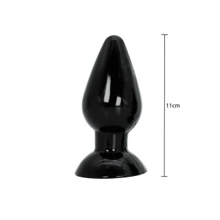Buttplug Medium 4 cm Black
