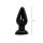 Buttplug Medium 4 cm Black