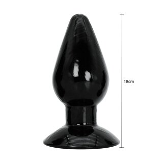 Hidden Desire Buttplug XL 7 cm Black