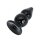 Hidden Desire Buttplug Balls Large 6 cm Black