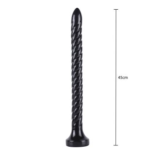 Hidden Desire Anal Serpent XXXL 45cm Black