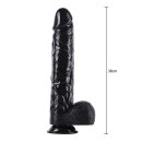 Hidden Desire Dong XXXL 38 cm Black