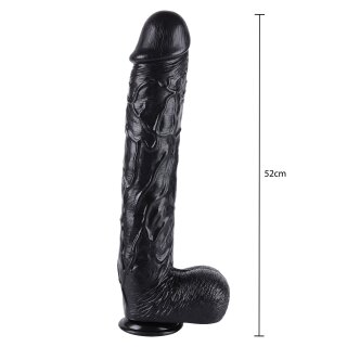 Hidden Desire Dong XXXXL 52cm Black