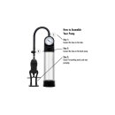 Hidden Desire Pro Pressure Penis Pump Black