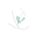 Xocoon DuoVibe II Tapping Vibrator Mint