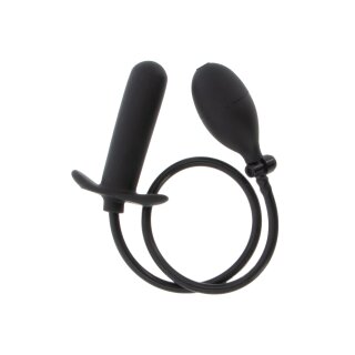 Hidden Desire Extreme Inflatable Smooth Plug - Starter Black