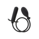 Hidden Desire Extreme Inflatable Smooth Plug - Starter Black