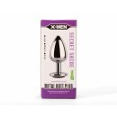 X-MEN Secret Shade Metal Butt Plug Black S 2,7 cm