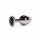 X-MEN Secret Shade Metal Butt Plug Black S 2,7 cm