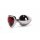 X-MEN Secret Shade Metal Butt Plug Red S 2,7 cm