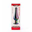 X-MEN Secret Shine Metal Butt Plug Rainbow S 3,2 cm