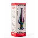 X-MEN Secret Shine Metal Butt Plug Rainbow S 3,2 cm