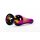 X-MEN Secret Shine Metal Butt Plug Rainbow S 3,2 cm