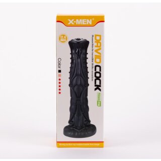 X-MEN Davids 12.4" Cock Black II 27 cm