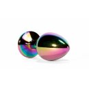 X-MEN Secret Shine Metal Butt Plug Rainbow M 3,4 cm