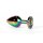 X-MEN Secret Shine Metal Butt Plug Rainbow M 3,4 cm