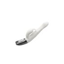 NMC Titanz 8.5 Inch Silicone Rechargeable Vibrator In Ivory White