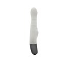 NMC Titanz 8.5 Inch Silicone Rechargeable Vibrator In Ivory White