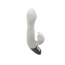 NMC Titanz 8.5 Inch Silicone Rechargeable Vibrator In Ivory White