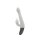 NMC Titanz 8.5 Inch Silicone Rechargeable Vibrator In Ivory White