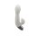 NMC Titanz 8.5 Inch Silicone Rechargeable Vibrator In Ivory White
