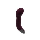NMC Titanz 8 Inch Silicone Rechargeable Vibrator In Rubine Red