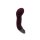 NMC Titanz 8 Inch Silicone Rechargeable Vibrator In Rubine Red