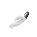 NMC Titanz 7 Inch Silicone Rechargeable Vibrator In Ivory White