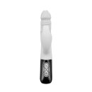 NMC Titanz 7 Inch Silicone Rechargeable Vibrator In Ivory White